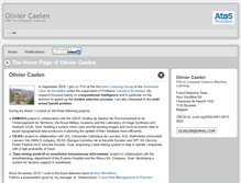 Tablet Screenshot of oliviercaelen.be